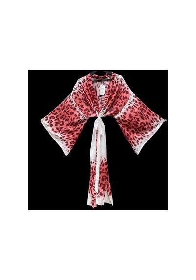 Lila Mare Viskon Kumaş Leopar Desen Handmade Beachwear Kimono Standart Bedenlere 36-44 Arası Uygundur Renkli Renkli Lila Mare Viskon Kumaş Leopar Desen Handmade Beachwear Kimono Standart Bedenlere 36-44 Arası Uygundur Renkli Renkli