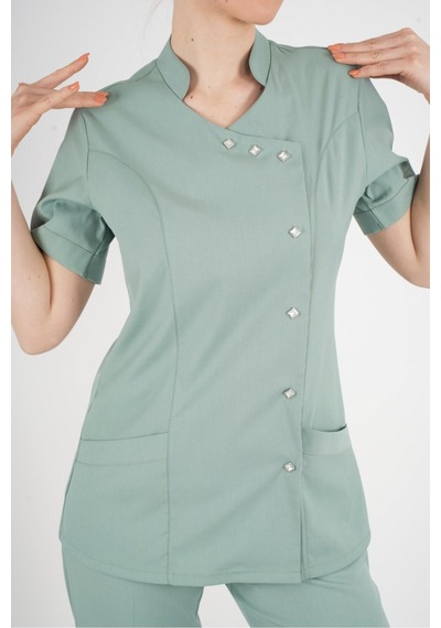 Aylu Model Soft Likra Çağla Yeşili Doktor Hemşire Hastane Scrubs Üniforma Takımı Çağla Yeşili Çağla Yeşili Aylu Model Soft Likra Çağla Yeşili Doktor Hemşire Hastane Scrubs Üniforma Takımı Çağla Yeşili Çağla Yeşili