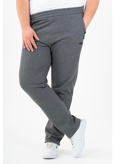 Maraton Sportswear Büyük Beden Erkek Düz Paça Basic Antrasit Melanj Eşofman Altı 22342-Antrasit Melanj Maraton Sportswear Büyük Beden Erkek Düz Paça Basic Antrasit Melanj Eşofman Altı 22342-Antrasit Melanj