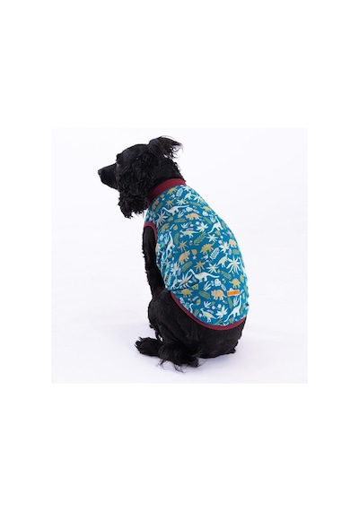 Pawstar Dino Küçük Irk Köpek Penye T-shirt