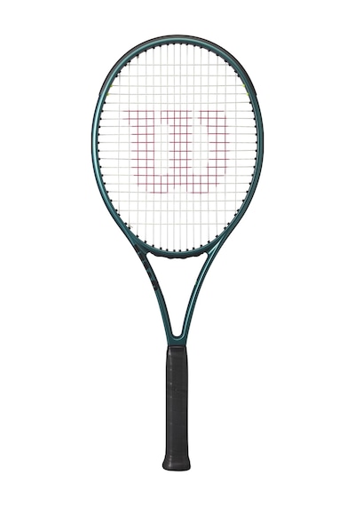 Wilson Blade 100 V9 Strung Performans Tenis Raketi - Kavrama Boyutu 2 - 4 1/4 İnç, Sensation İle Strung 16 Doğal Orta Aralıkta Gerilim