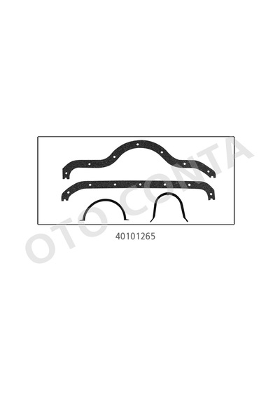 OTO CONTA 40101265 Karter Contası Renault 12 1.3 Kırmızı Mantar