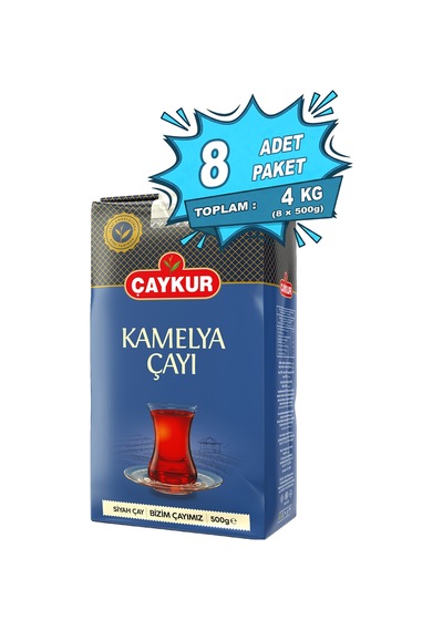 Kamelya Dökme Çay 500 Gr. Sekizli Paket