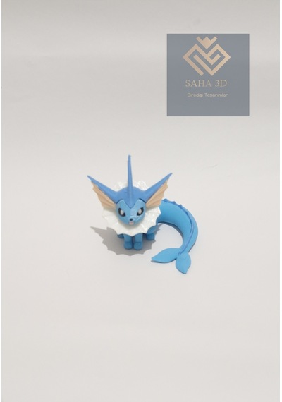 Pokemon Figür Vaporeon Eevee Hediyeli