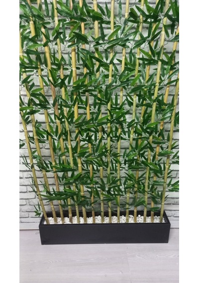 100 Cm Saksids 200 Cm 20 Adet Bambu Speratör Yeşil