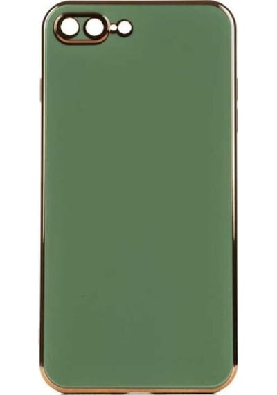 Apple Uyumlu iPhone 8 Plus Kılıf Zore Bark Kapak Yeşil