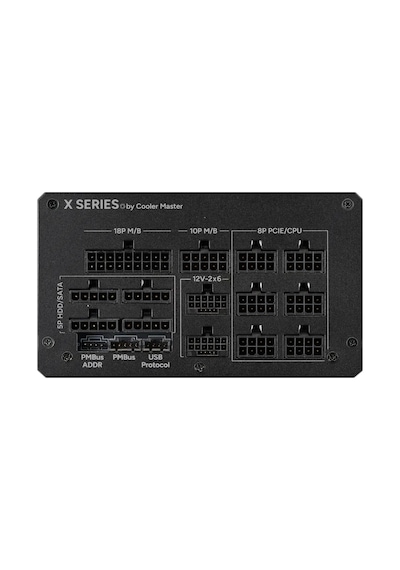 Cooler Master X Mıghty 2000 2000w 80+ Platinum Full Modüler Atx 3.1 120mm Fanlı Psu
