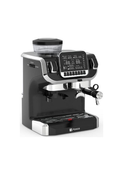 Vosco VST-520ECS Tek Kazanlı Öğütücü ve Espresso Makinesi