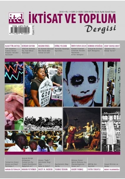İktisat Ve Toplum Dergisi Sayı 2