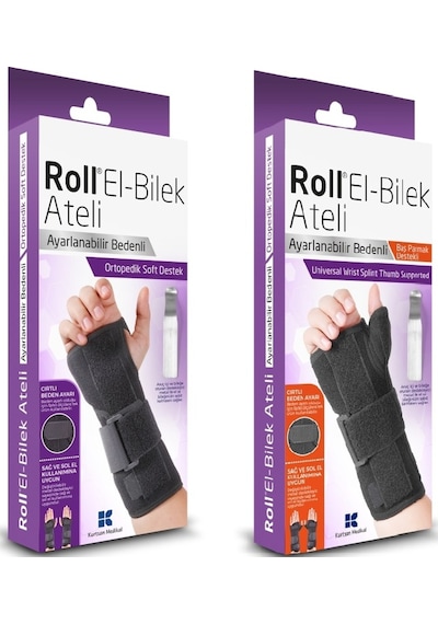 Roll El Bilek Ateli Baş Parmak Destekli