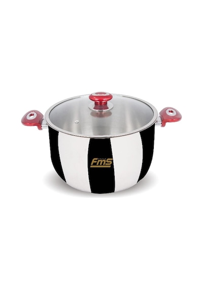 Fms 1026krm İdeal Çelik 26 Cm Derin Tencere Kırmızı