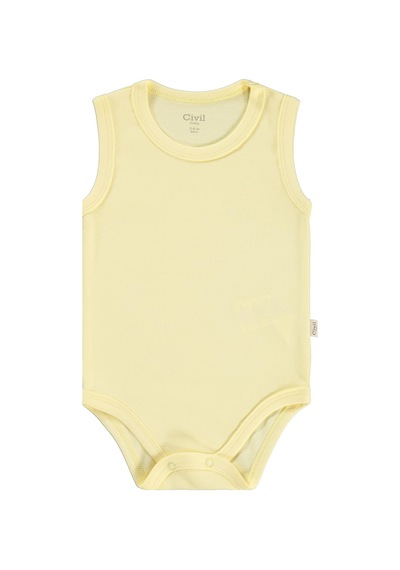 Civil Baby 3'lü Karışık Renk 3-36 Ay Çıtçıtlı Badi - Pembe