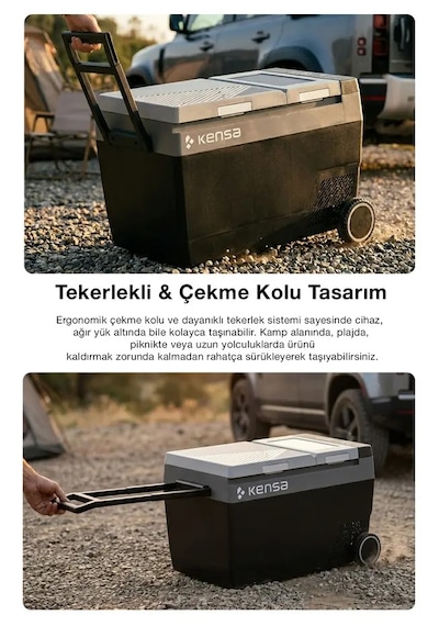 Taşınabilir Dış Mekan Buzdolabı Ve Buz Makinesi 32lt Ev Ve Araç İçi Buzdolabı