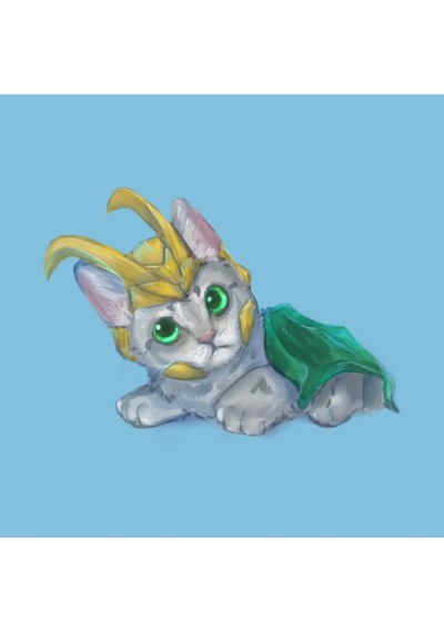 Lokitty - Loki Kedi Kupa Bardak Çok Renkli