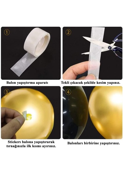 Beysüs Mavi Lacivert 65 Li Balon Zinciri Süsleme Seti 5 Renkli Sünnet 1 Yaş