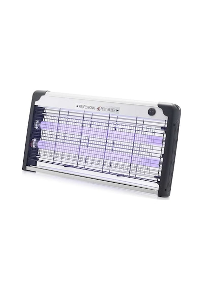 Elektrikli Sinek Öldürücü Cihaz 30w 49 Cm Floresan Alüminyum Siyah Beyaz Hdx9304 Evimdeyokyok