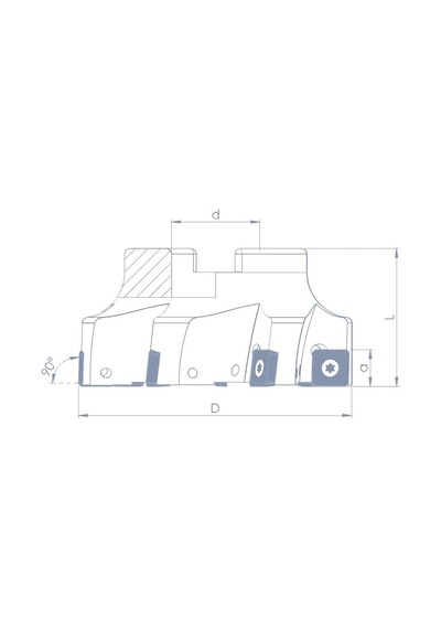 Fett Vrf90 - Se1203 - D100 - D32 - Z07 Vorgen Freze Takımı