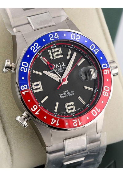 Ball D3038a-s2c-bk Erkek Kol Saati Gümüş
