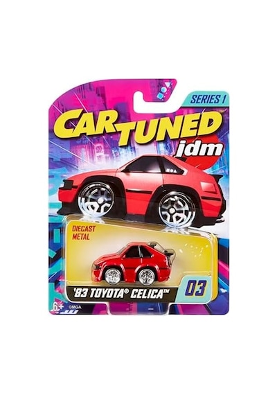Jdm Seri 1 1983 Toyota Celica Supra - Kırmızı Araba