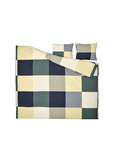 Ikea Brunkrıssla Çift Kişilik Nevresim Seti, Çok Renkli, 240x220/50x60 Cm