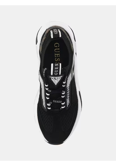 Guess Genga Kadın Sneaker Ayakkabı Flpgenfal12 Siyah