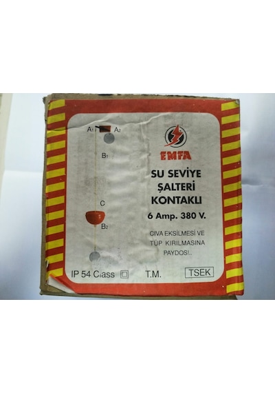 Su Seviye Kontrol Şalteri Kontaklı - Emfa