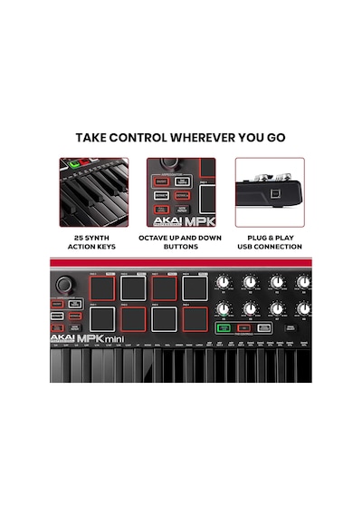 Akai Professional Mpk Mini Mkıı Le Black Black. Limited Edition