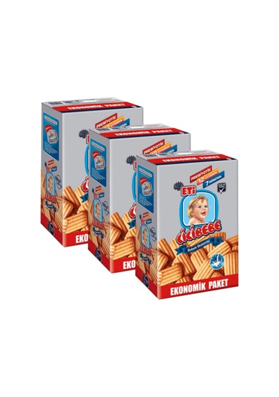 Eti Cicibebe Bebek Bisküvisi 3 x 1 KG