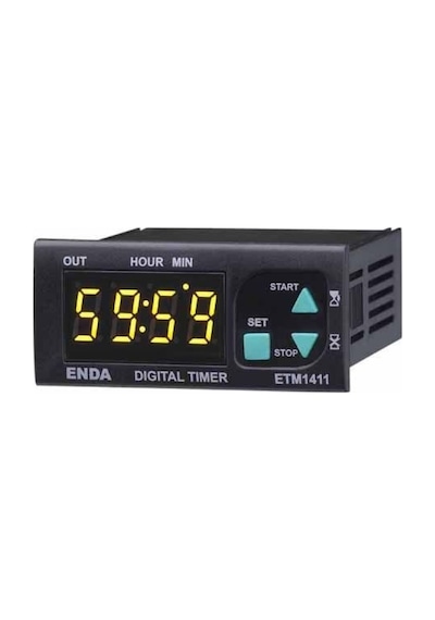 Enda Etm2432-230 Etm2432 230vac Dijital Zaman Rölesi 77x35