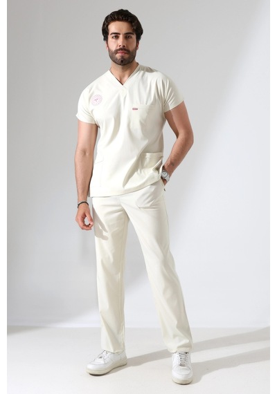 Bflex Unisex Likralı Yarasa Kol Takım - 6452 Ekru