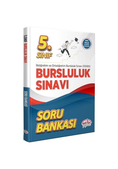5. Sınıf Bursluluk Sınavı Güncel Soru Bankası Editör Yayınları