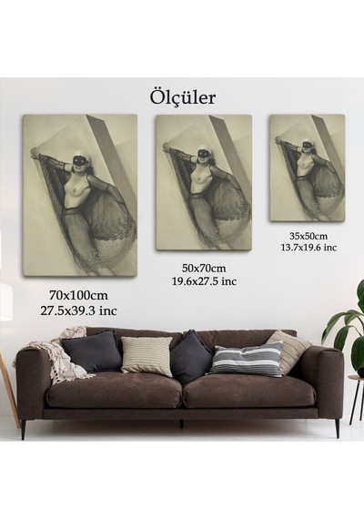 Büyücüde Tanrıça, Rahibe, Cadı Ve Votaress Arketipleri 1926 Kanvas Tablo-5276 70 X 100