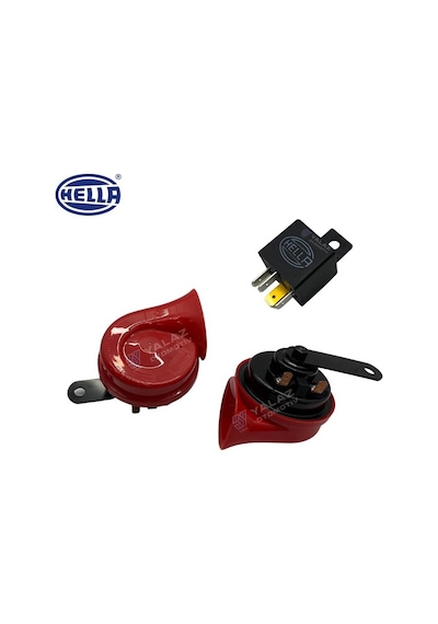 Hella 12v Dadat Korna 400/500 Hz 2 Fişli Takım