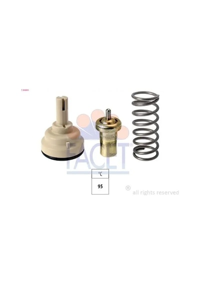 Vw Golf 6 Termostat 1.4 Tsi 2009-2012 Cavd Cnwa Cthd Facet 78686s