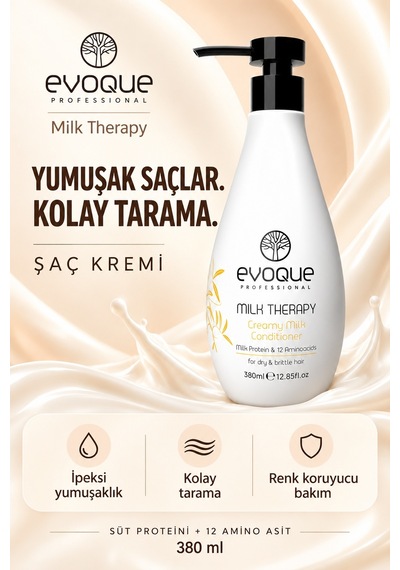 Evoque Milk Therapy Saç Kremi 380 ML
