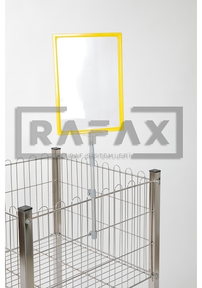Rafaxrafsistemleri Rafax, A4 Yaylı Fiyat Etiketi, Sepet Etiketliği Rafaxrafsistemleri Rafax, A4 Yaylı Fiyat Etiketi, Sepet Etiketliği
