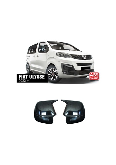 Fiat Ulysse Batman Yarasa Ayna Kapağı Piona Black Abs 2022+