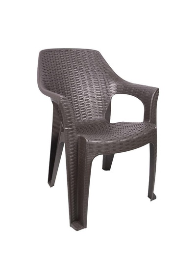 Mandella Queen Rattan Koltuk 6 Adet Kahverengi