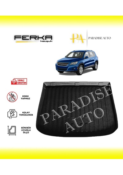 Volkswagen Tiguan Stepneli 2008-2015 Bagaj Havuzu