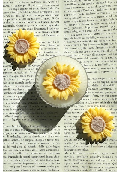 Bernami Vazo Pinterest 10 Adet Hediyelik Mum - Kiraz Çiçeği Kokulu Ayçiçeği Model Soya Mumu Diğer