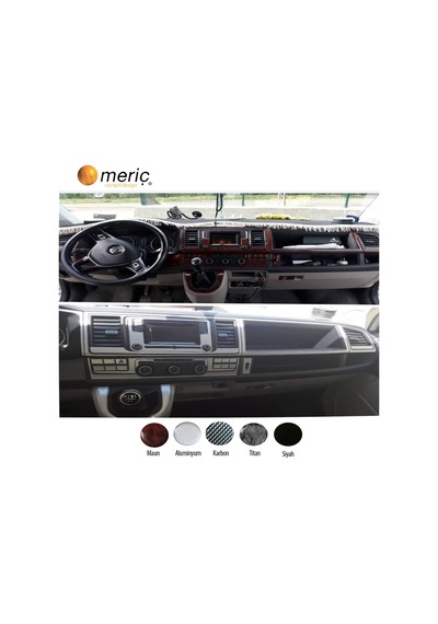Meriç® Vw Transporter T5 Ön Torpido Kaplama 37 Parça 2009-2014 (530157707)