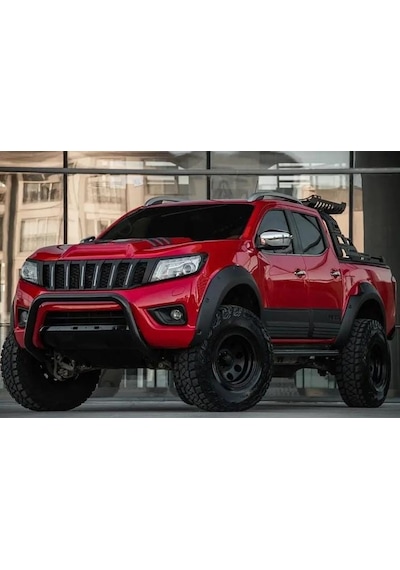 Nissan Navara 2014 Çift Depo Plastik Dodik Seti 4 Parça