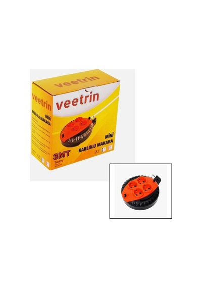 Mini Makara Uzatma Kablo Pratik Kullanım İçin 3 Metre 3x1.5mm 0