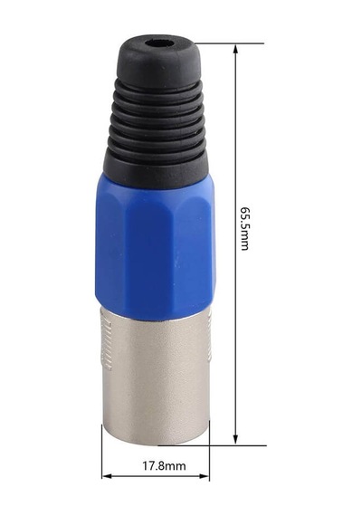 Xlr Erkek Jack 3 Pin Mikrofon Jackı Nx Tip - 3 Pin Xlr Erkek
