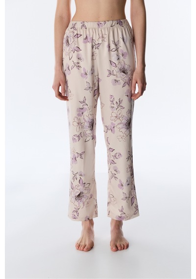 Penti Pastel Bej Petal Saten Pantolon Pijama Altı