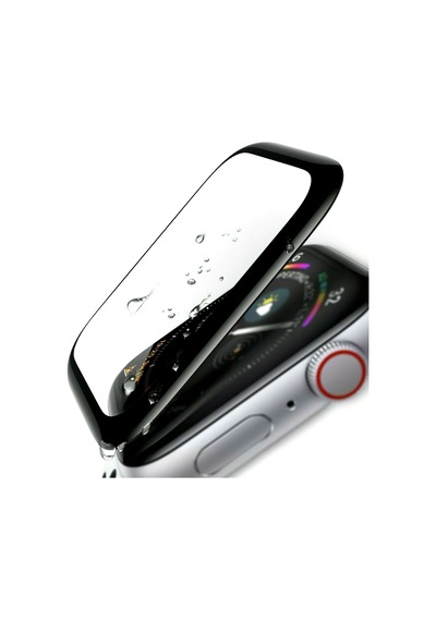 Bufalo Apple Uyumlu  Watch 44mm Ekran Koruyucu 3D Kavisli PMMA Nano Siyah