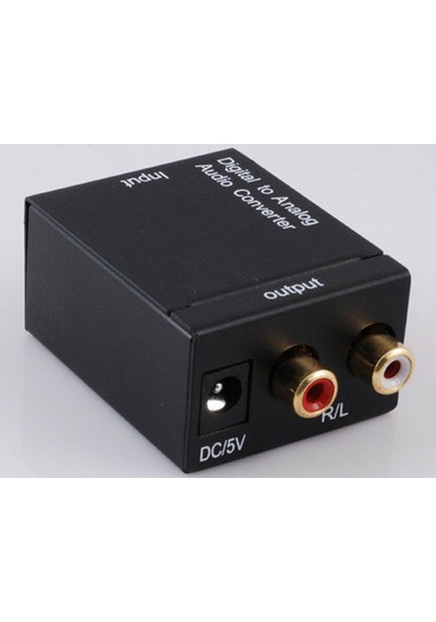 Digital To Analog Ses Çevirici Converter Toslink