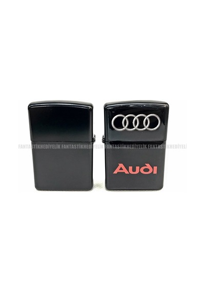 Audi Mat Siyah Kapaklı Benzinli Çakmak N11.199