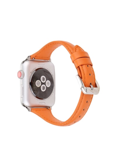 Watch 40mm Uyumlu Krd-28 Deri Zore Kordon-kahverengi