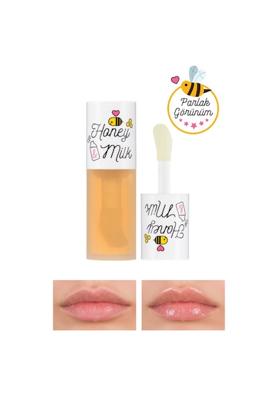 Missha A'PIEU Honey & Milk Lip Oil Süt ve Bal Özlü Nemlendirici Dudak Bakım Yağı
